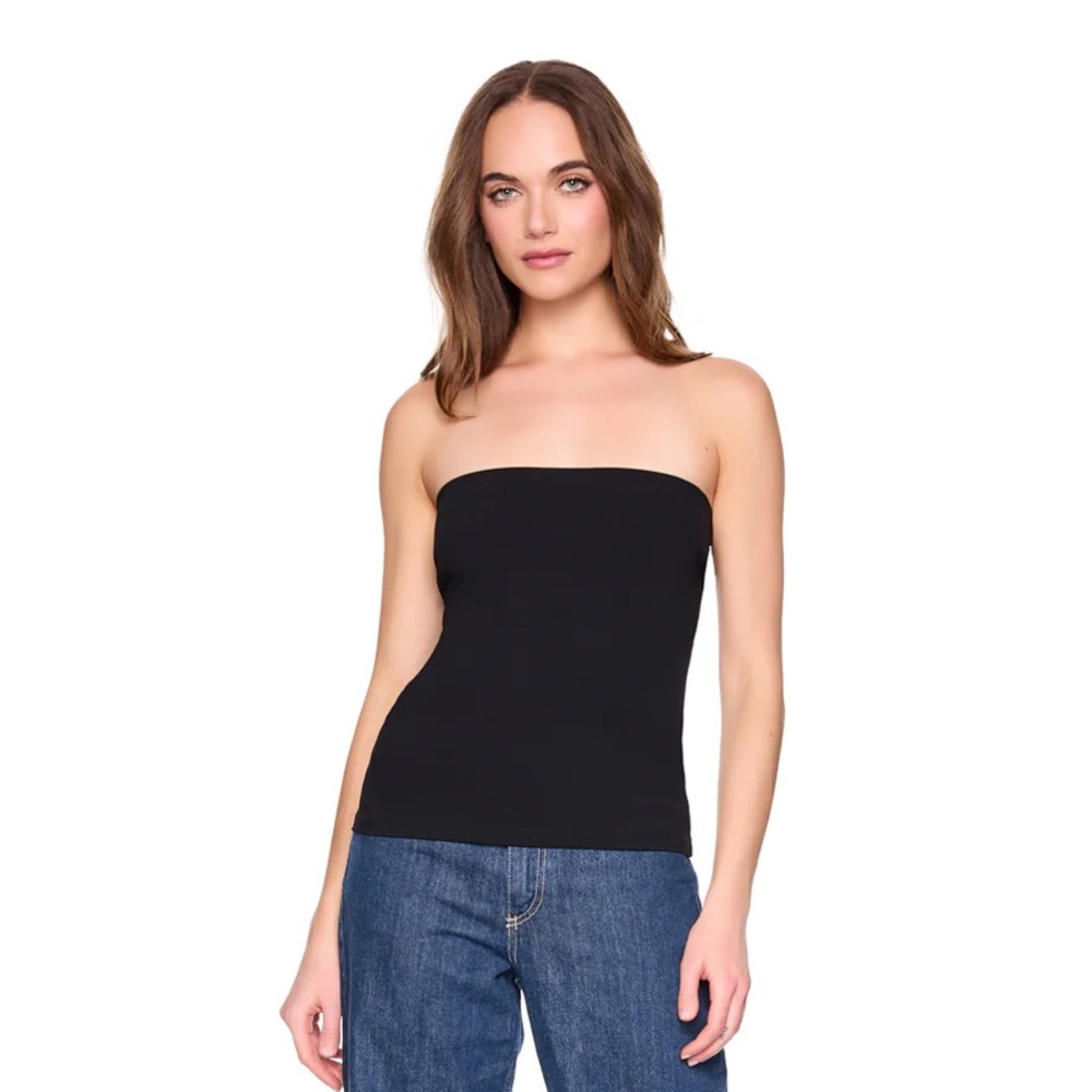 Susana Monaco Black Essential Tube Top